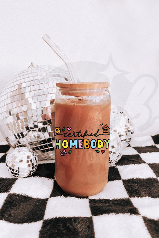 Certified Homebody Glass Tumbler