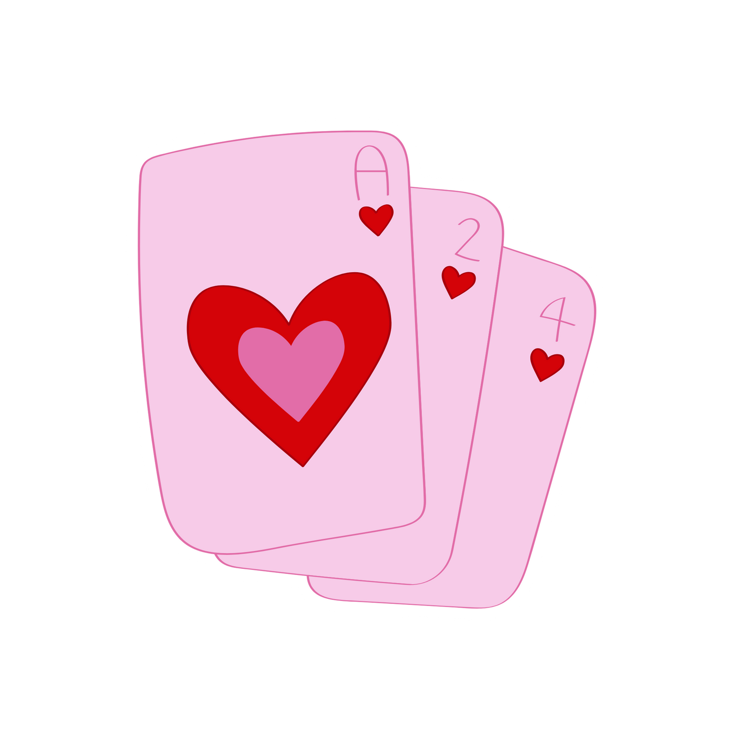 Deck of Cards Sticker