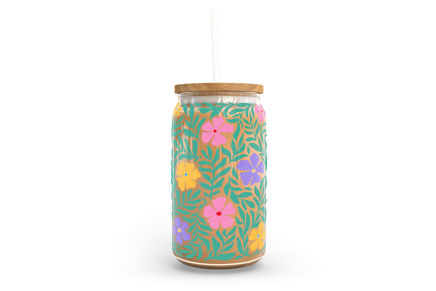 Spring Collection Glass Tumbler