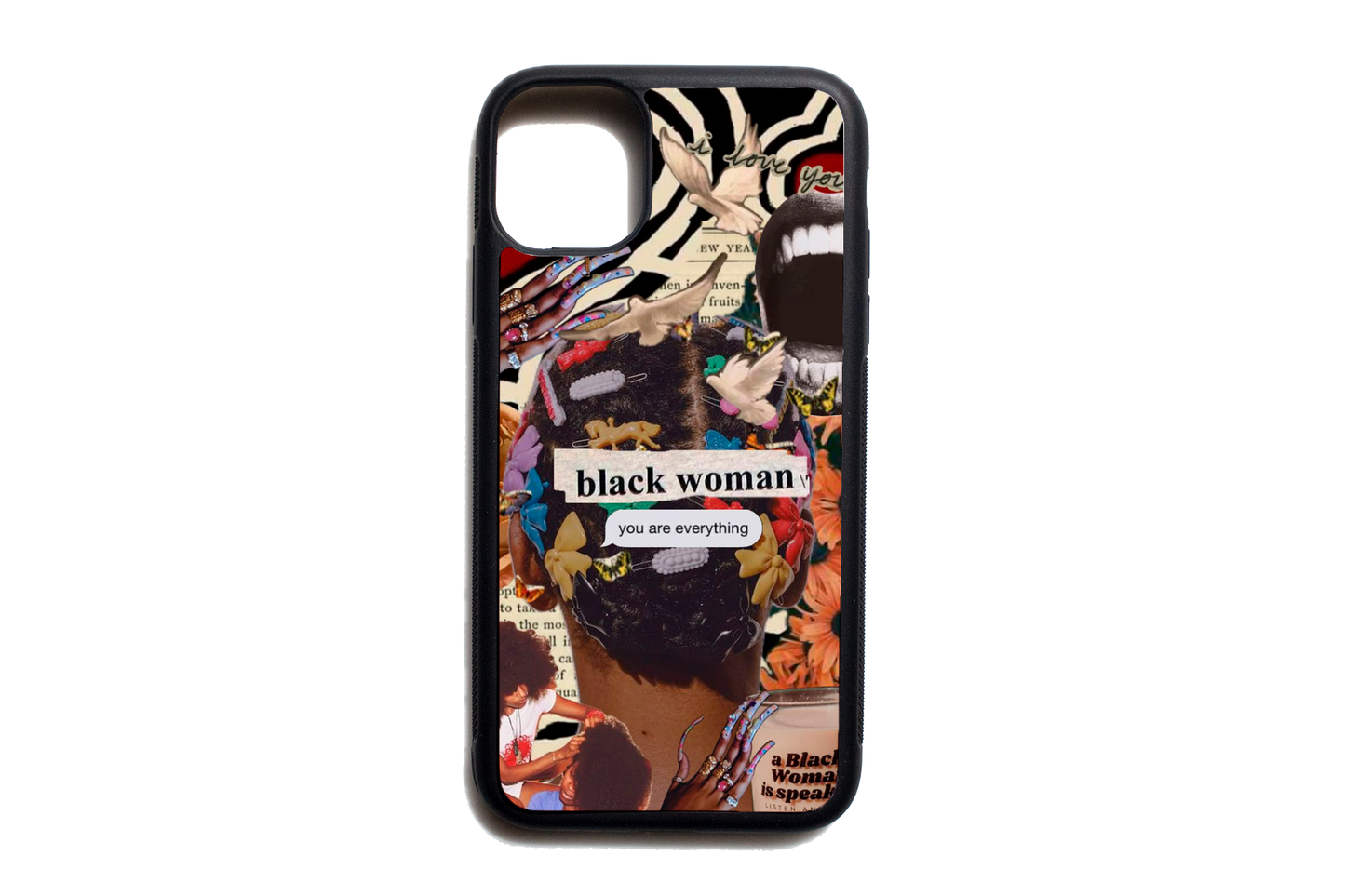 Black Girl iPhone Case